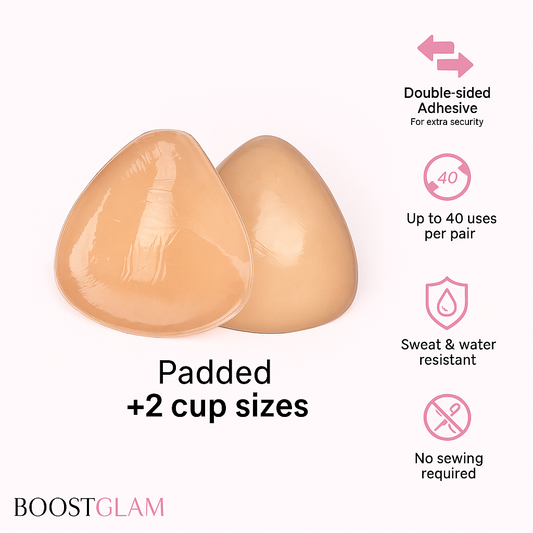 The BoostGlam™ Sticky Inserts - The "Naturel" Boobs Job